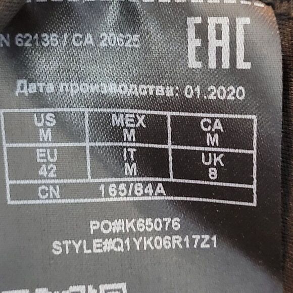 Y2K Guess Black Sheer Mesh Velvet Logo Spell Out Mini Slip Dress Womens Sz M - Picture 8 of 14